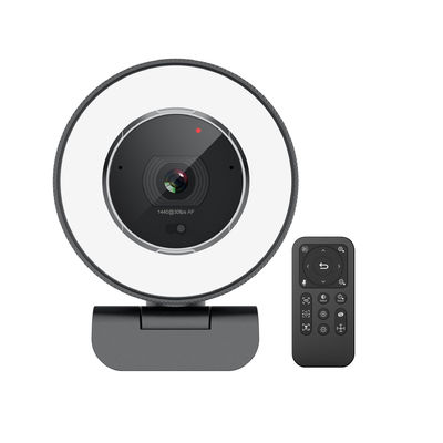 веб-камера 5X цифров 2K Zoomable с дистанционным управлением построенным в крышке уединения