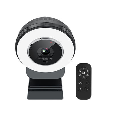 Веб-камера ноутбука дистанционного управления кулачка 1080P 60FPS потока C24 со светом кольца
