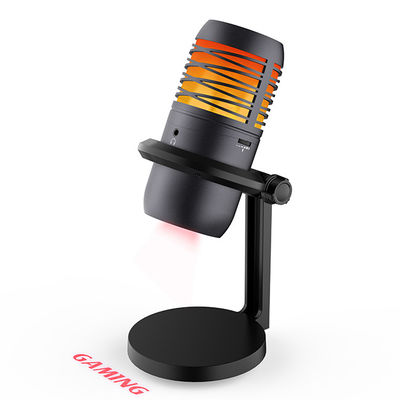 микрофон конденсатора кардиоиды студии 92khz 24bit с освещением RGB
