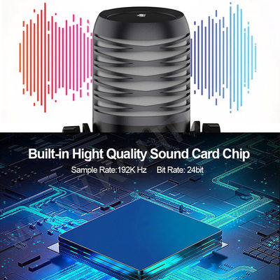Микрофон студии Podcast Mic 48Khz игры RGB для течь