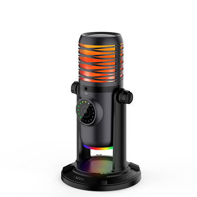 Микрофон игры конденсатора USB RGB для компьютера телефона ноутбука ПК