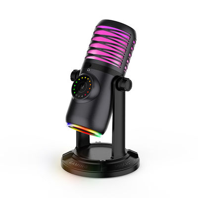 Микрофон игры конденсатора USB RGB для компьютера телефона ноутбука ПК