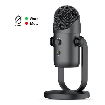 Микрофон ПК студии микрофона конденсатора 24bit USB ROHS 48Khz для Podcast записи