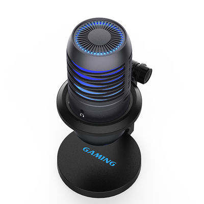 микрофон конденсатора кардиоиды студии 92khz 24bit с освещением RGB