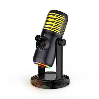 Микрофон студии Podcast Mic 48Khz игры RGB для течь